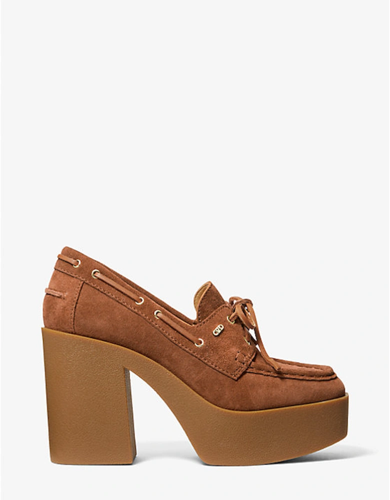 Cameron Suede Platform Loafer