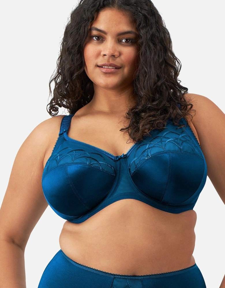 Cate Underwired Bra - Blue