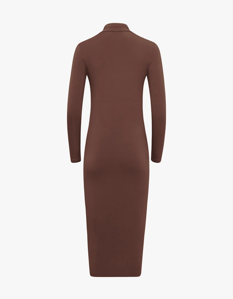 Cruz Dress In Chestnut