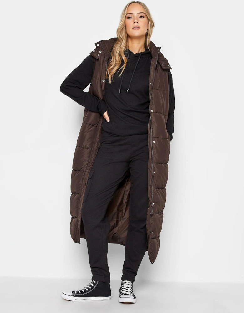 Chocolate Midaxi Gilet