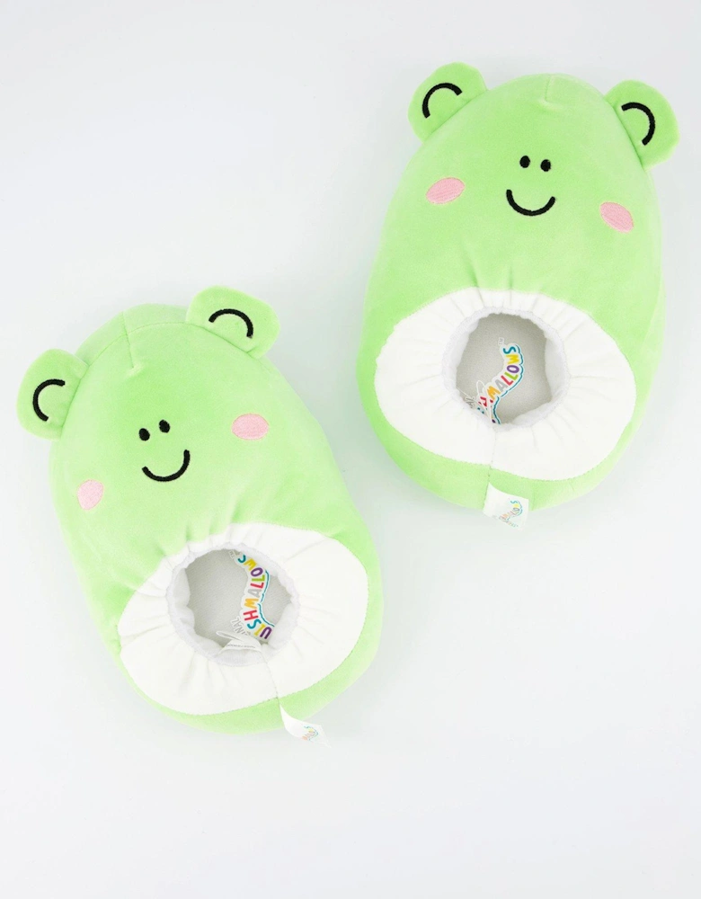 Squishmallow Wendy Frog Slippers