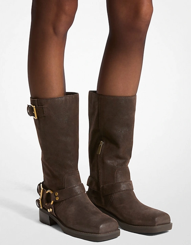 Crosby Suede Moto Boot