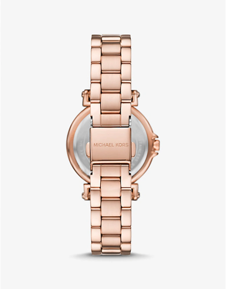 Mini Maren Pavé Rose Gold-Tone Watch