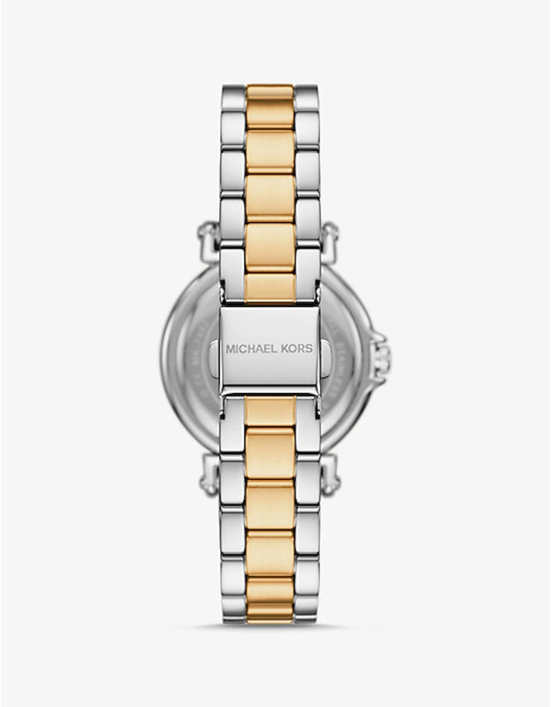 Mini Maren Pavé Two-Tone Watch