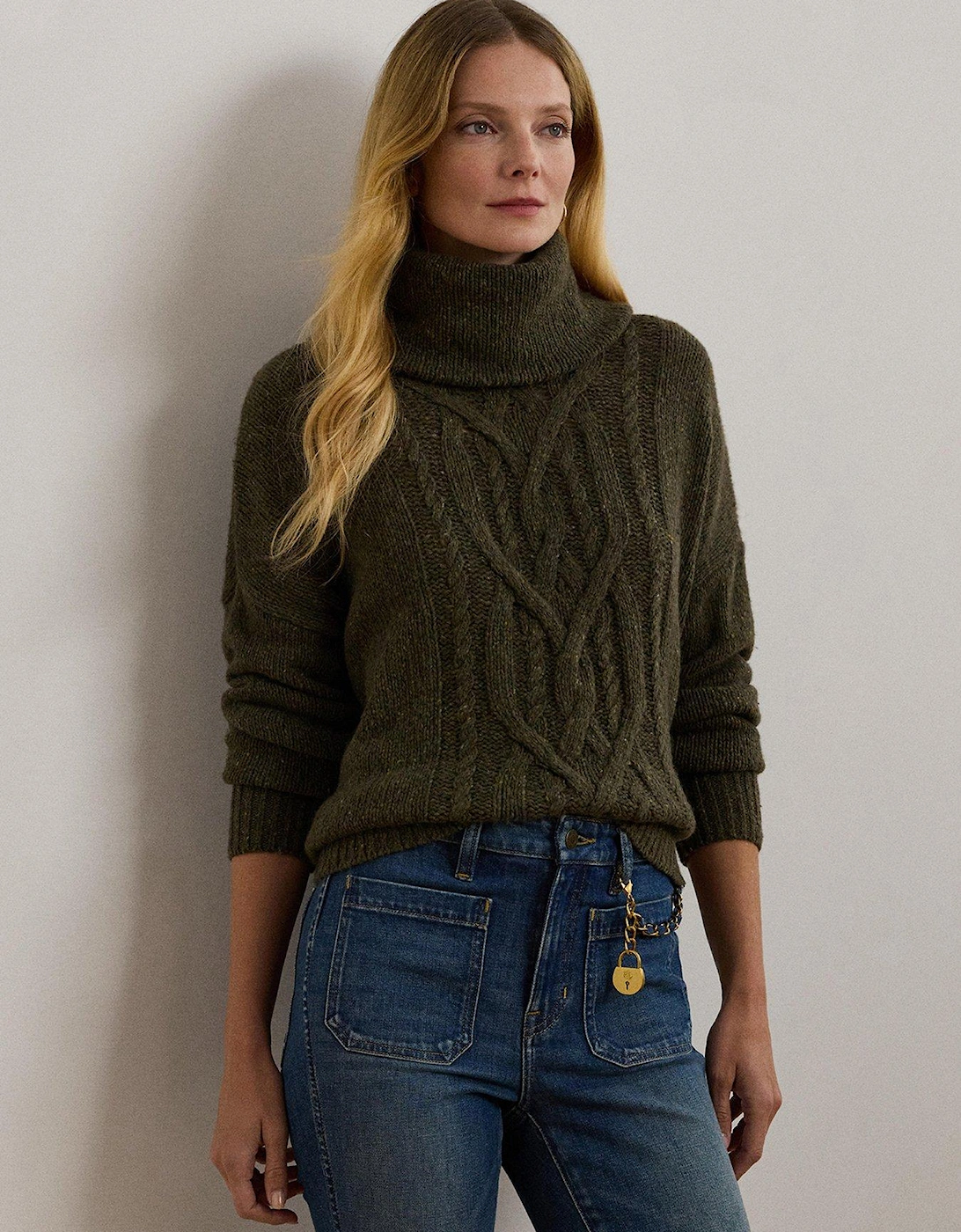 Caisyn Long Sleeve Jumper - Green, 6 of 5