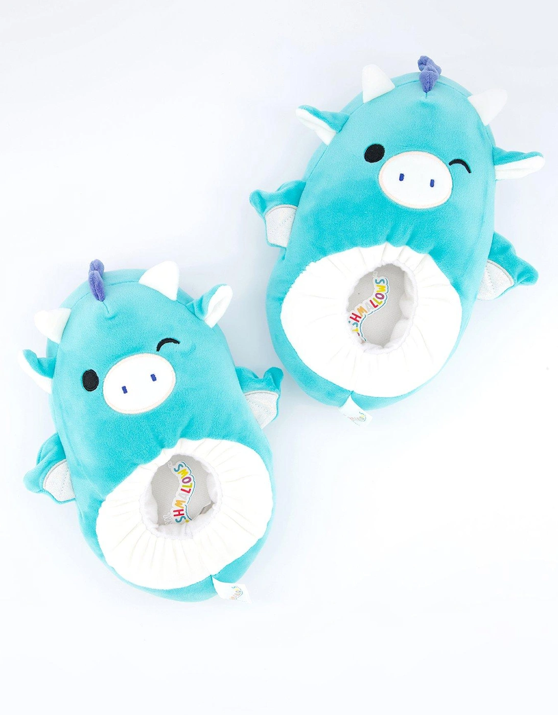 Squishmallow Tatiana Dragon Slippers, 7 of 6