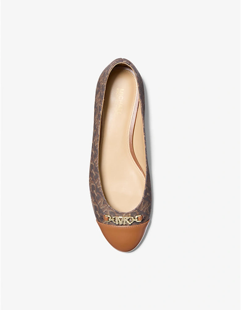 Rebecca Flex Empire Monogram Ballet Flat