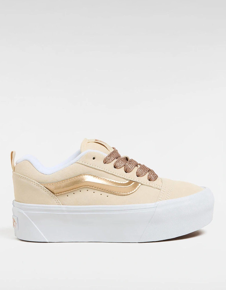 Women's Knu Stack Trainers - Gold