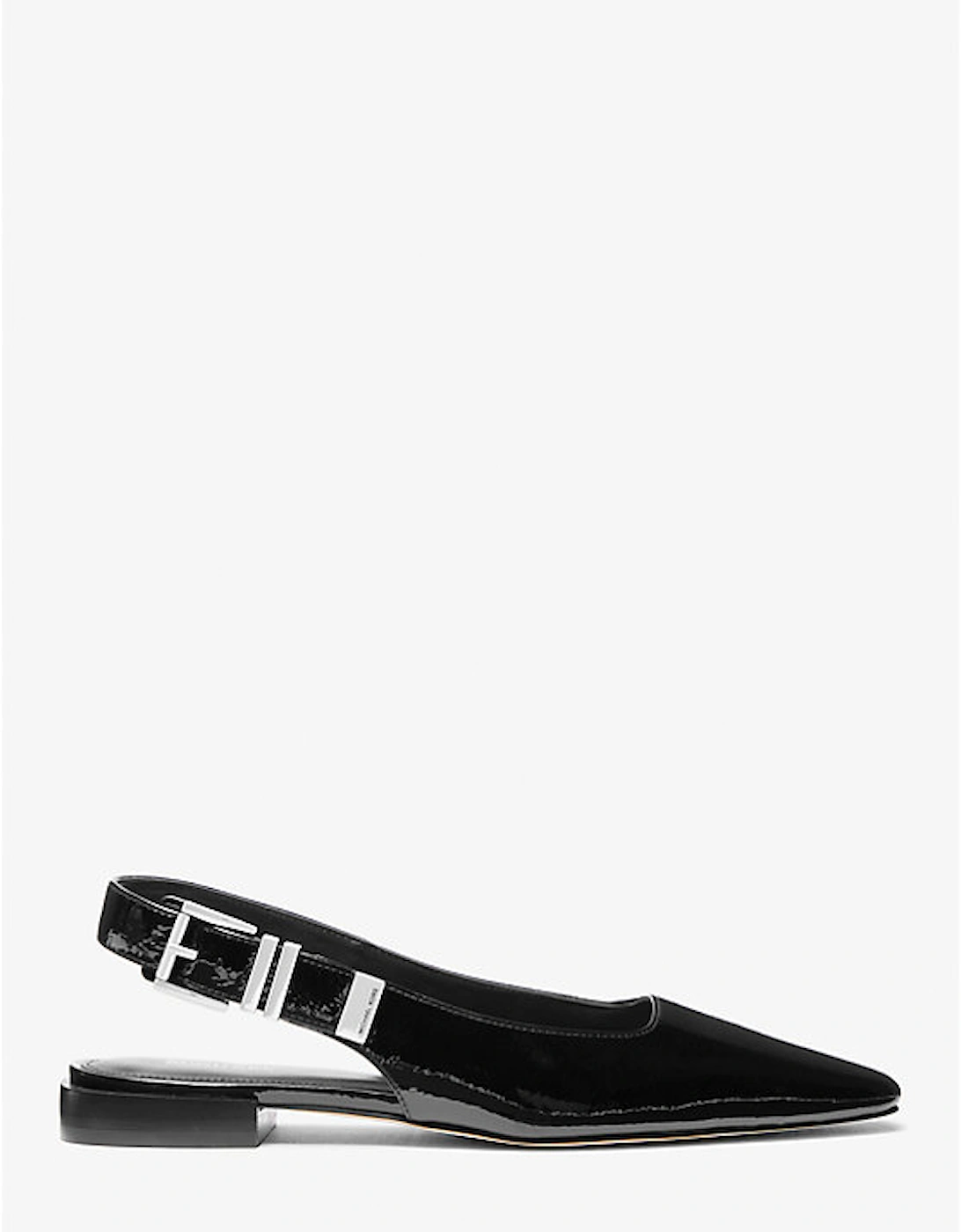 Darrington Crackled Patent Leather Flat