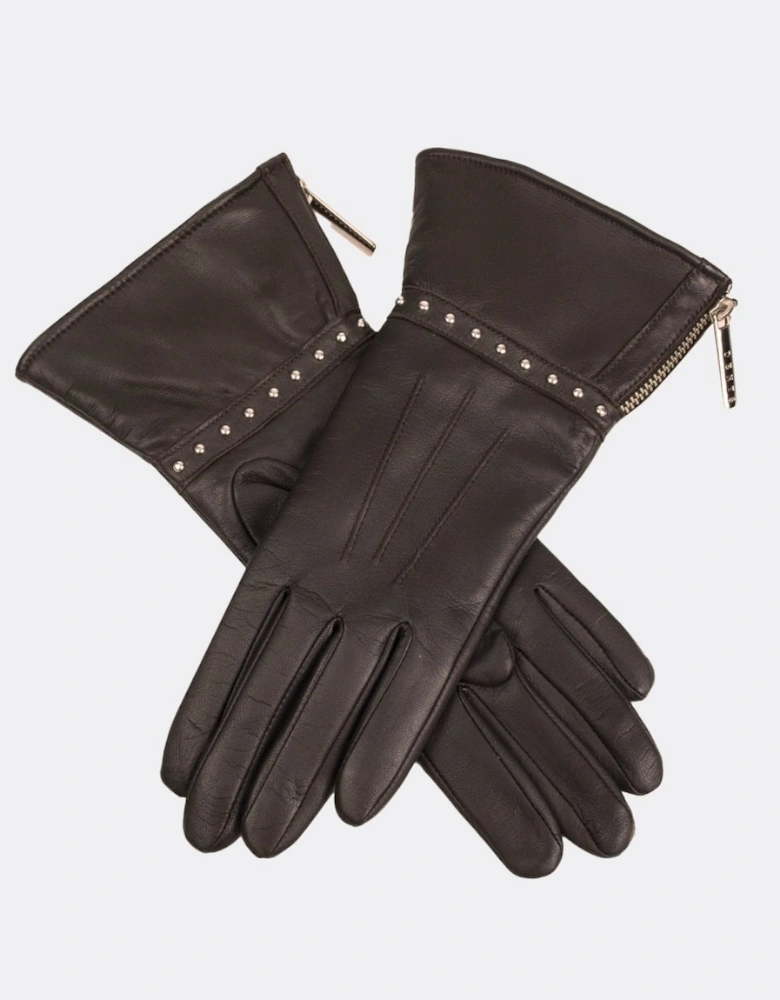 Monica Faux Sherling Womens Gloves