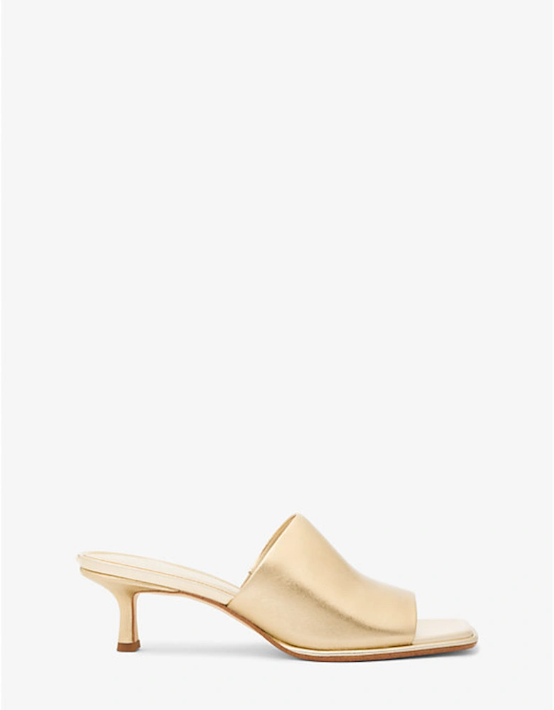 Lara Metallic Leather Sandal