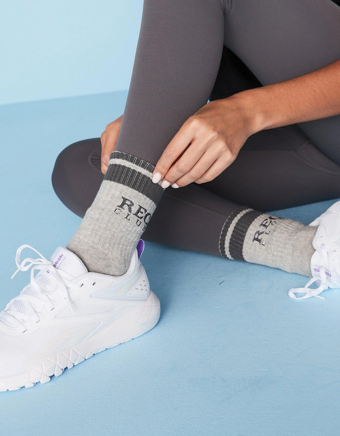 Womens Training Archive Sock - Grey, 5 of 4