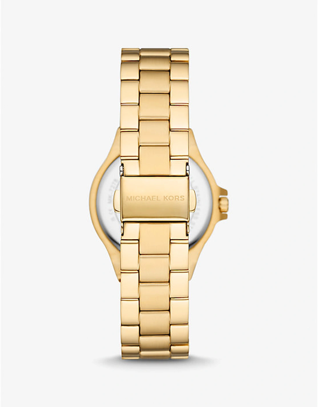 Mini Lennox Pavé Gold-Tone Watch