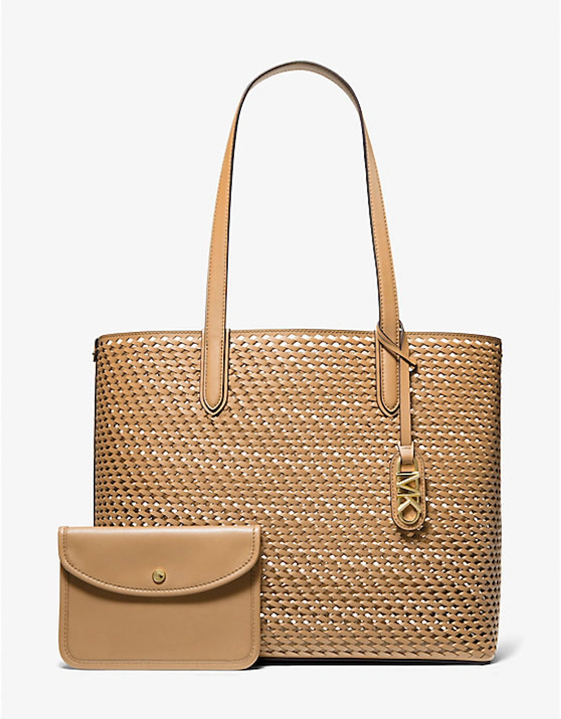 Eliza Extra-Large Hand-Woven Leather Tote Bag