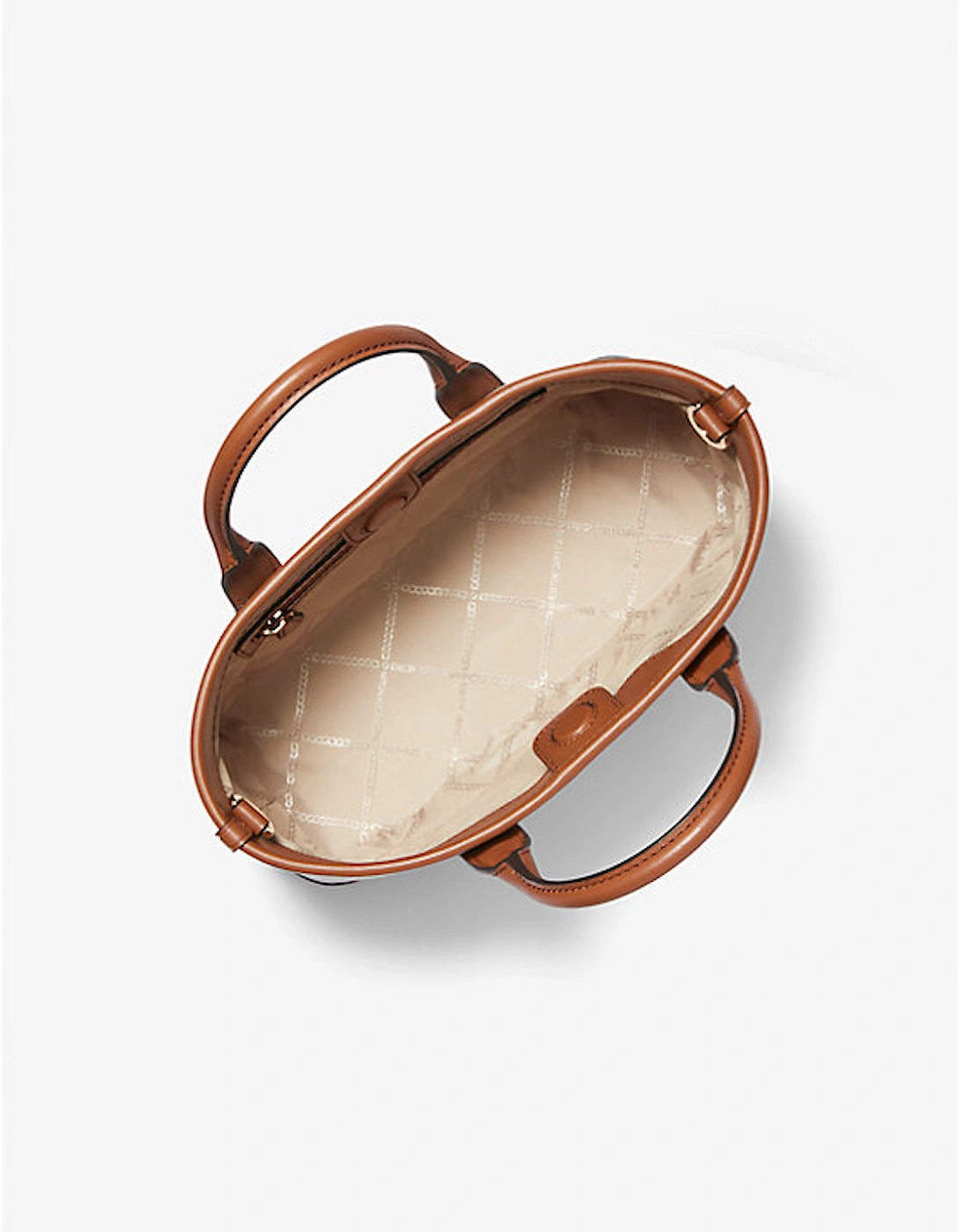 Luisa Small Signature Logo Satchel