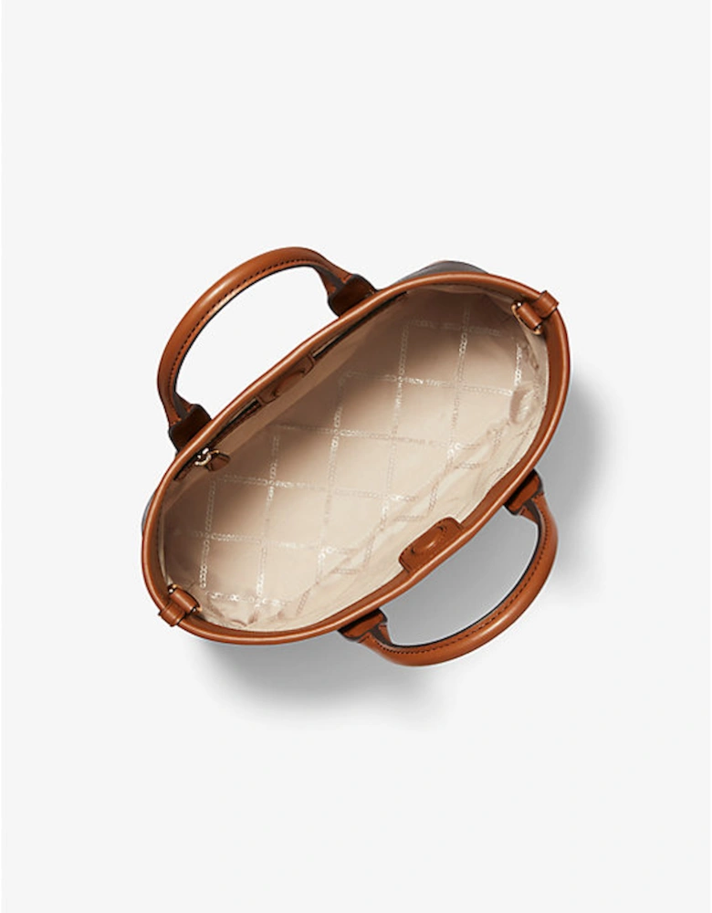 Luisa Small Signature Logo Satchel