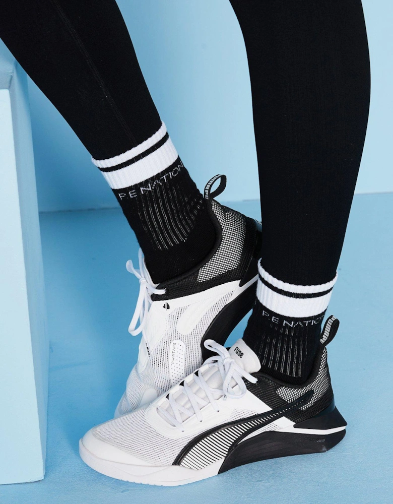 Womens Training Homage Sock - Black