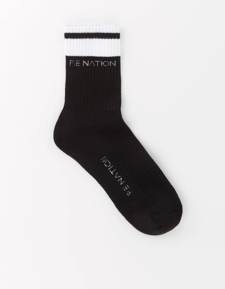 Womens Training Homage Sock - Black