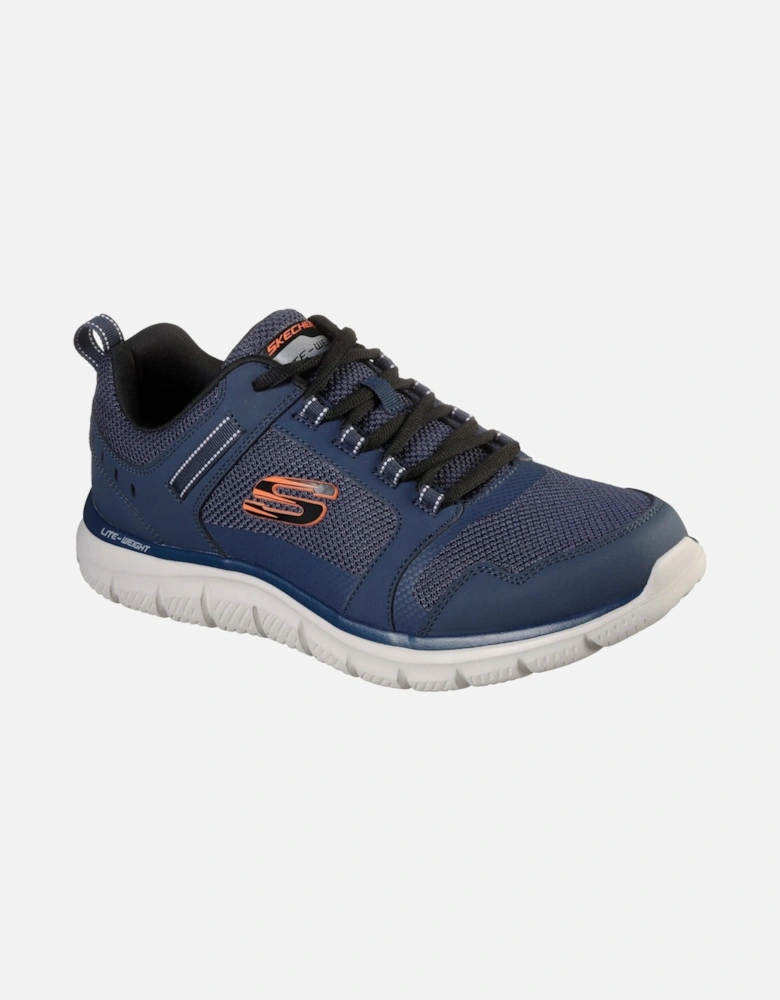 Mens Track Knockhill 232001-NVOR Navy/Orange Lace Up Shoe