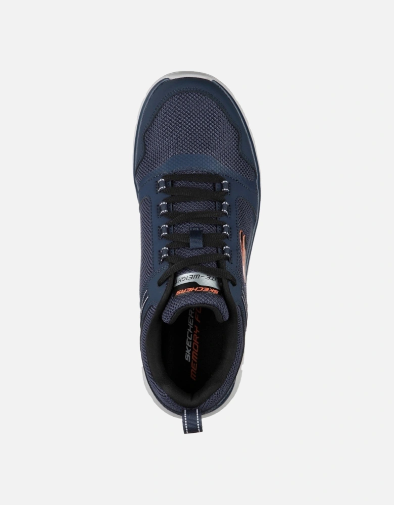 Mens Track Knockhill 232001-NVOR Navy/Orange Lace Up Shoe