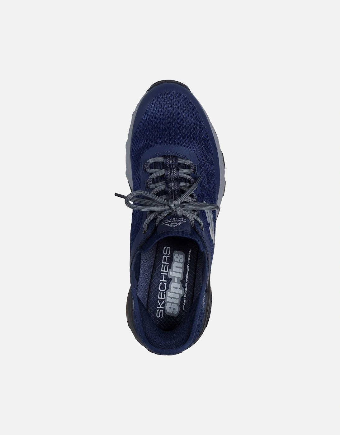 Mens Max Protect Assembly 237309-NVY Navy Lace Up Shoe