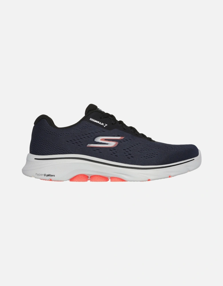 Skechers Mens GO WALK 7 Avalo 2 216639-NVBK Navy/Black Lace Up Shoe