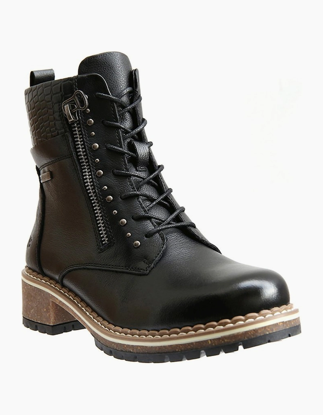 Josef Seibel Women's Black Waylynn 02 Ankle Boots Colour: : Size 4 - Image 3