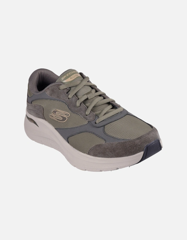 Mens Arch Fit 2.0 The Keep 232702-OLV Olive Lace Up Shoe