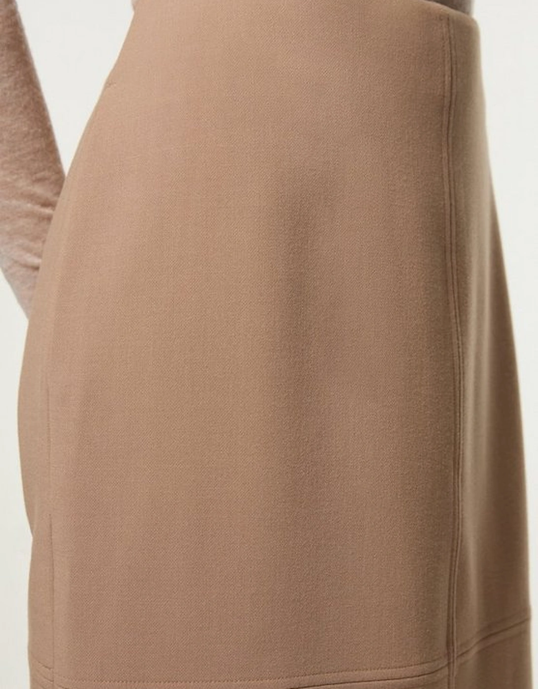 Compact Stretch Essential Tailored Maxi Skirt