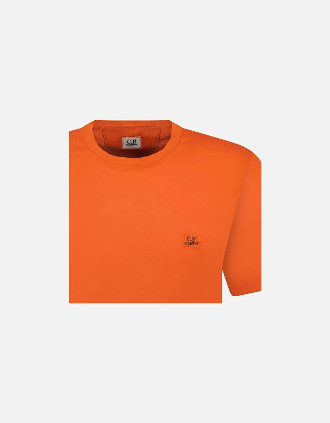 Patch Logo T-Shirt Orange