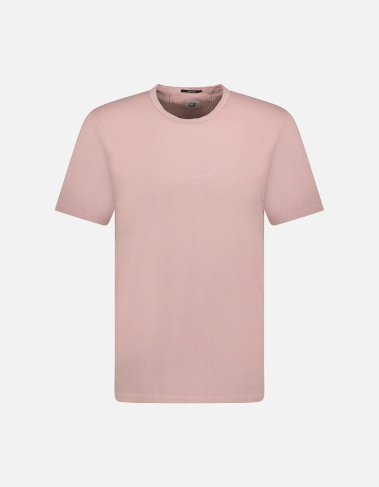 Writing Logo T-Shirt Pink