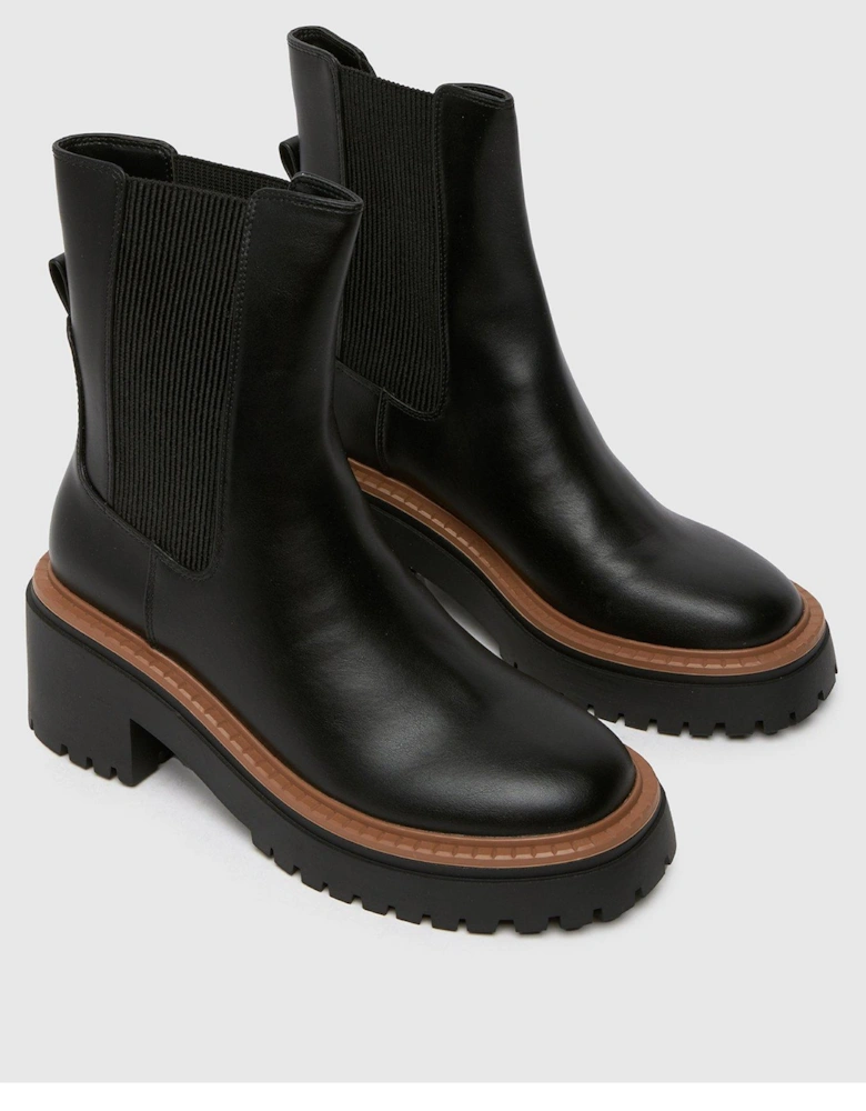 Alora Chelsea Boot - Black