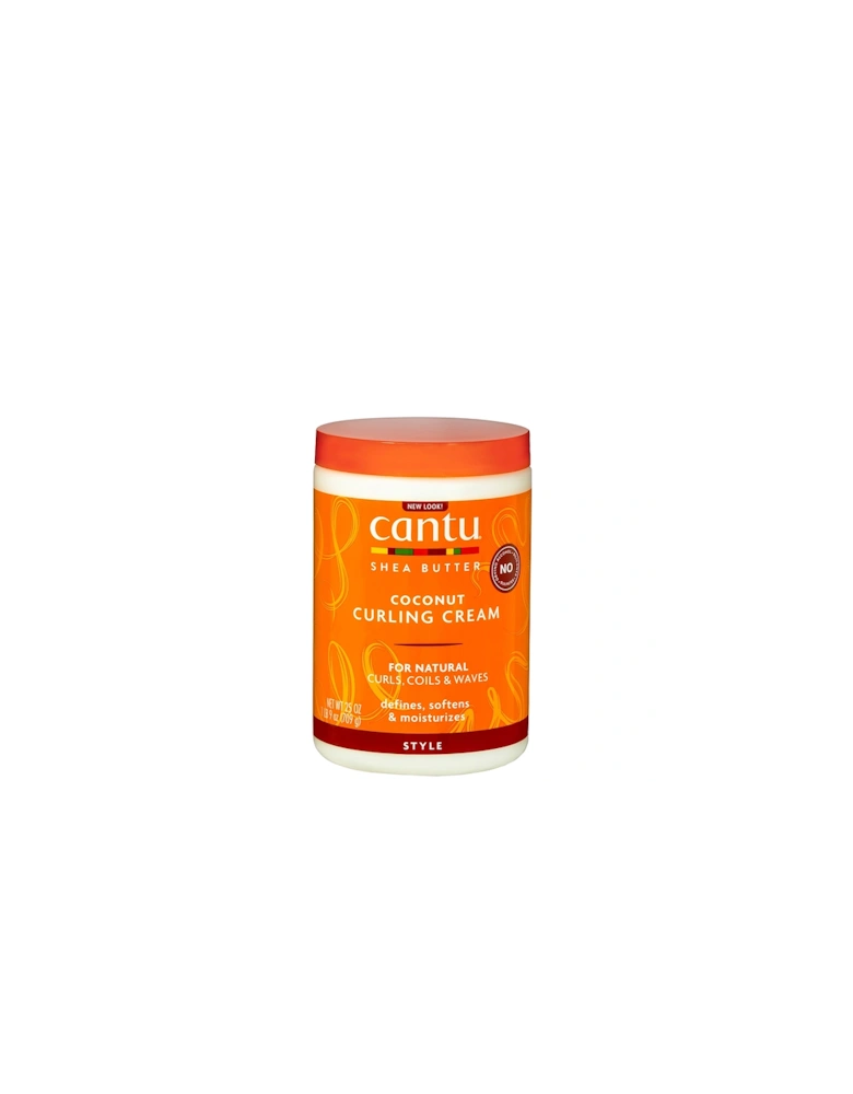 Shea Butter for Natural Hair Coconut Curling Cream – Salon Size 709g - Cantu