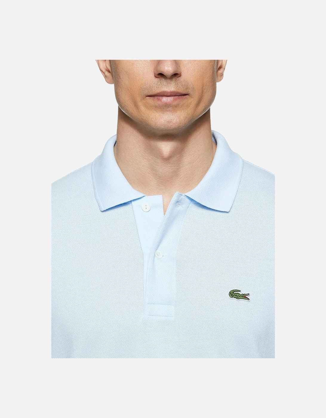 Mens' Classic Fit Polo Shirt Sky Blue