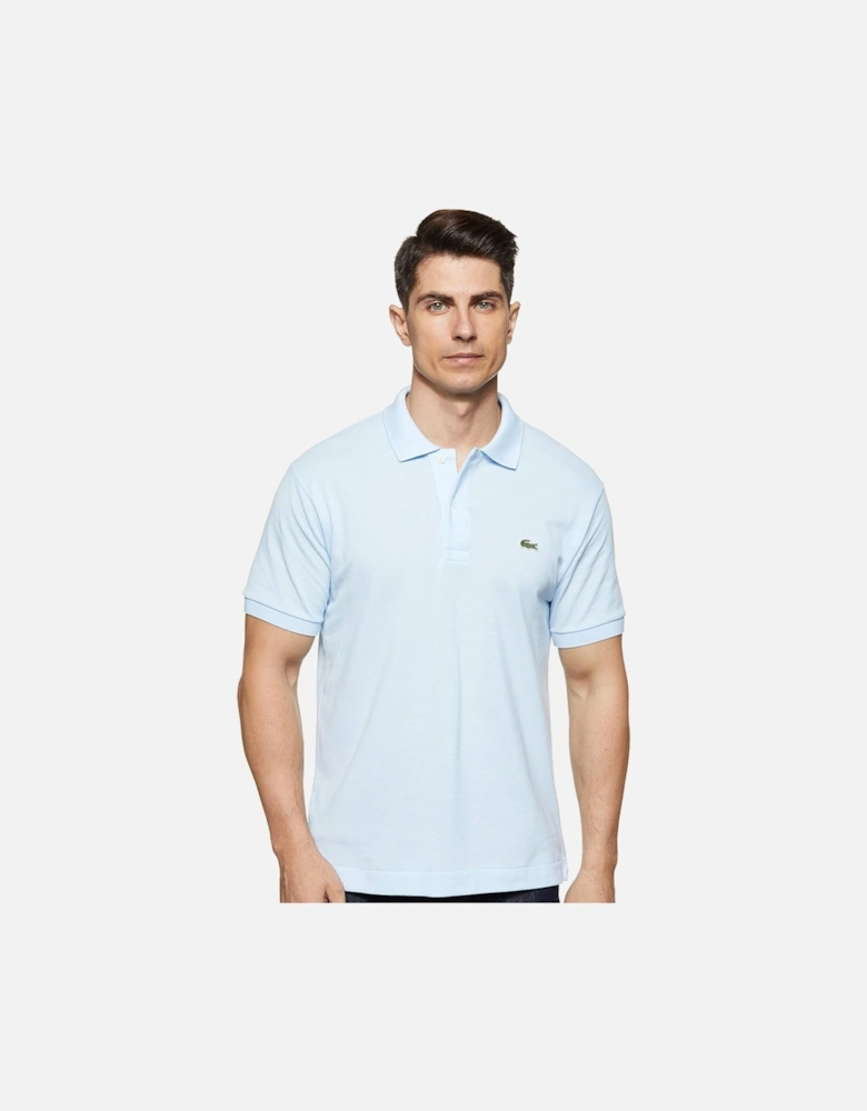 Mens' Classic Fit Polo Shirt Sky Blue