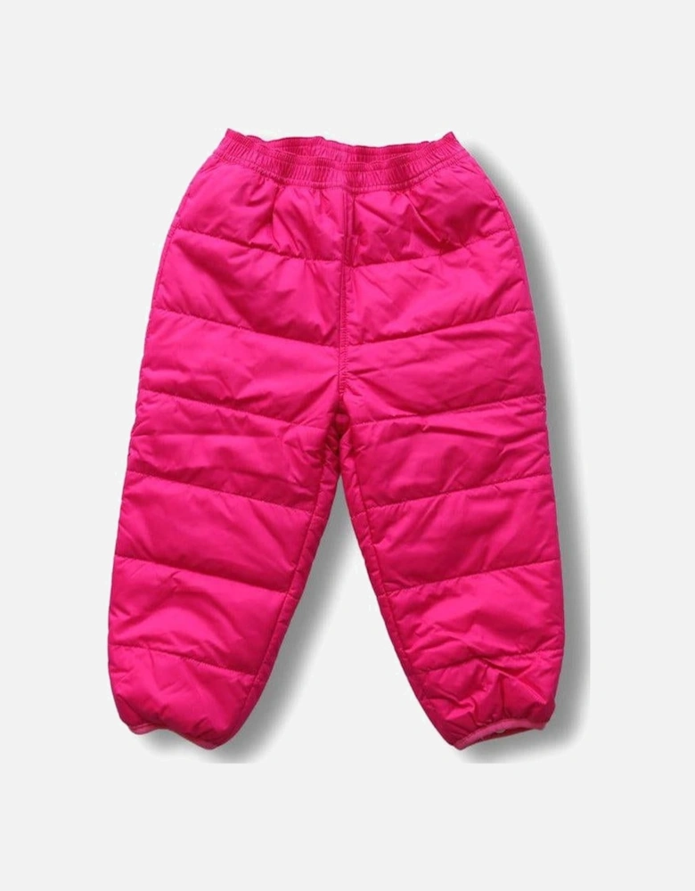 North Face Infant Reversible Padded Pants Pink