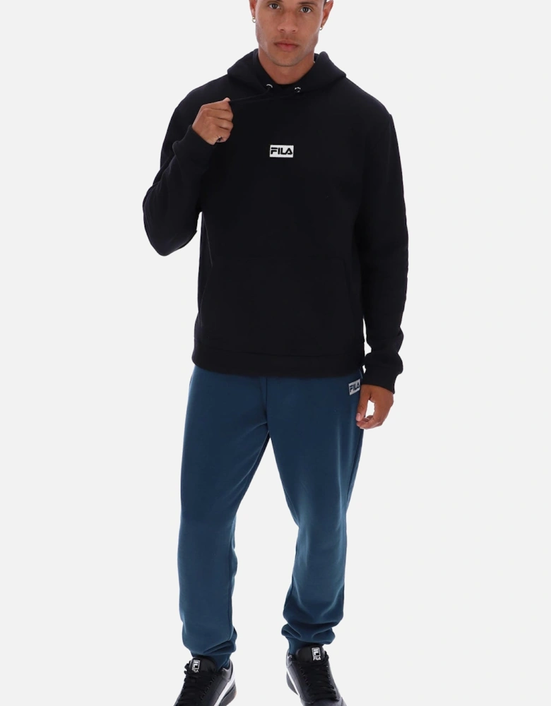 Lance 2 Recycled Cotton Black Hoodie