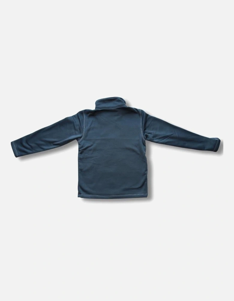 North Face Youth Grey Quarter Zip Fleece