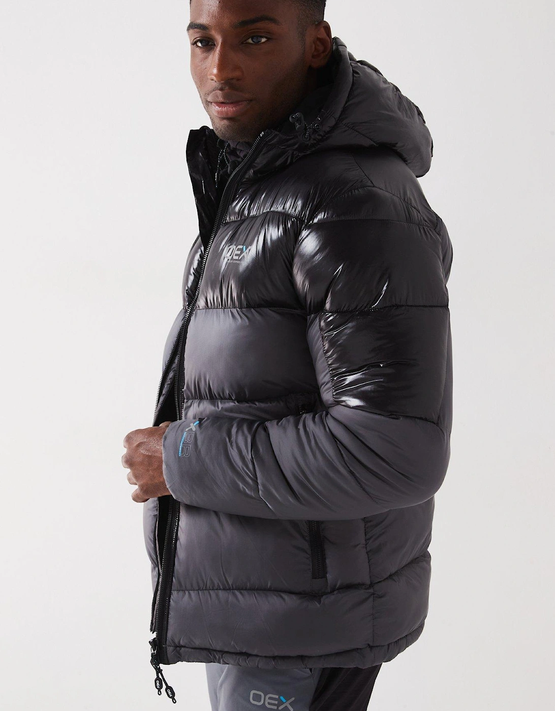Men's Munro Puffer Jacket - Dark Grey