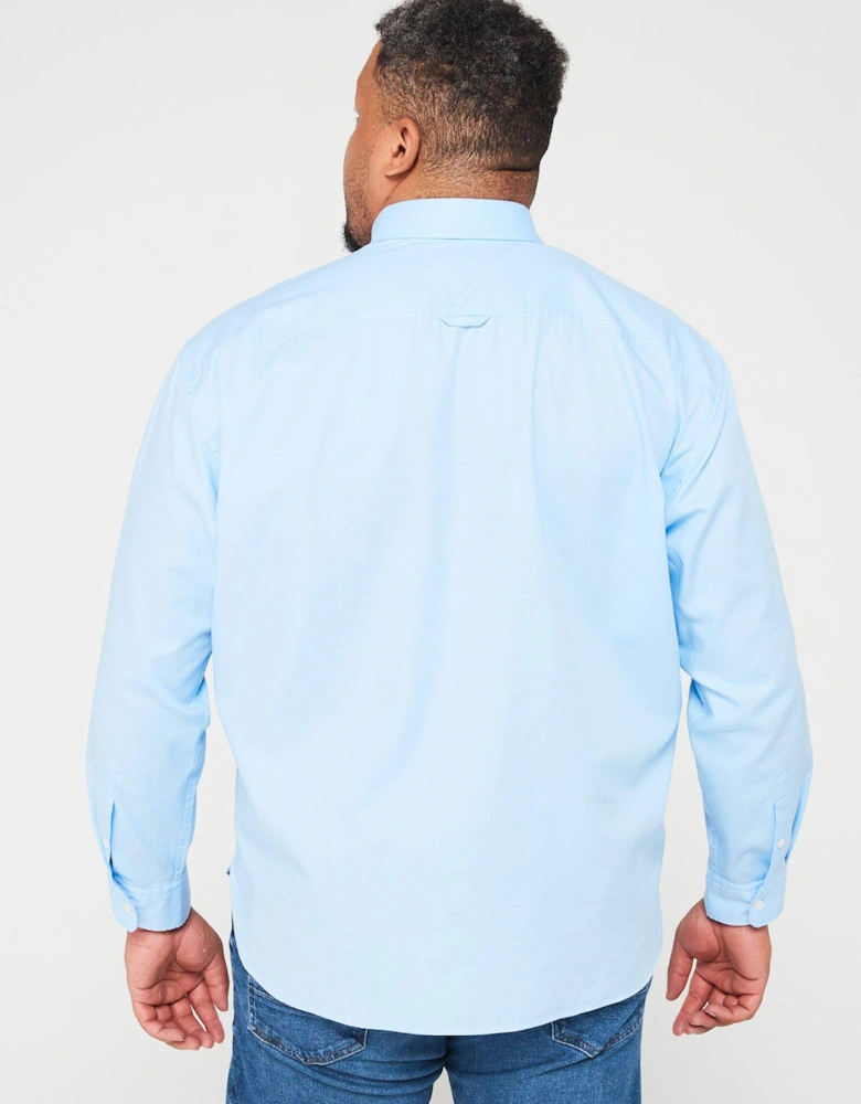 Flex Dobby Slim Fit Shirt - Light Blue