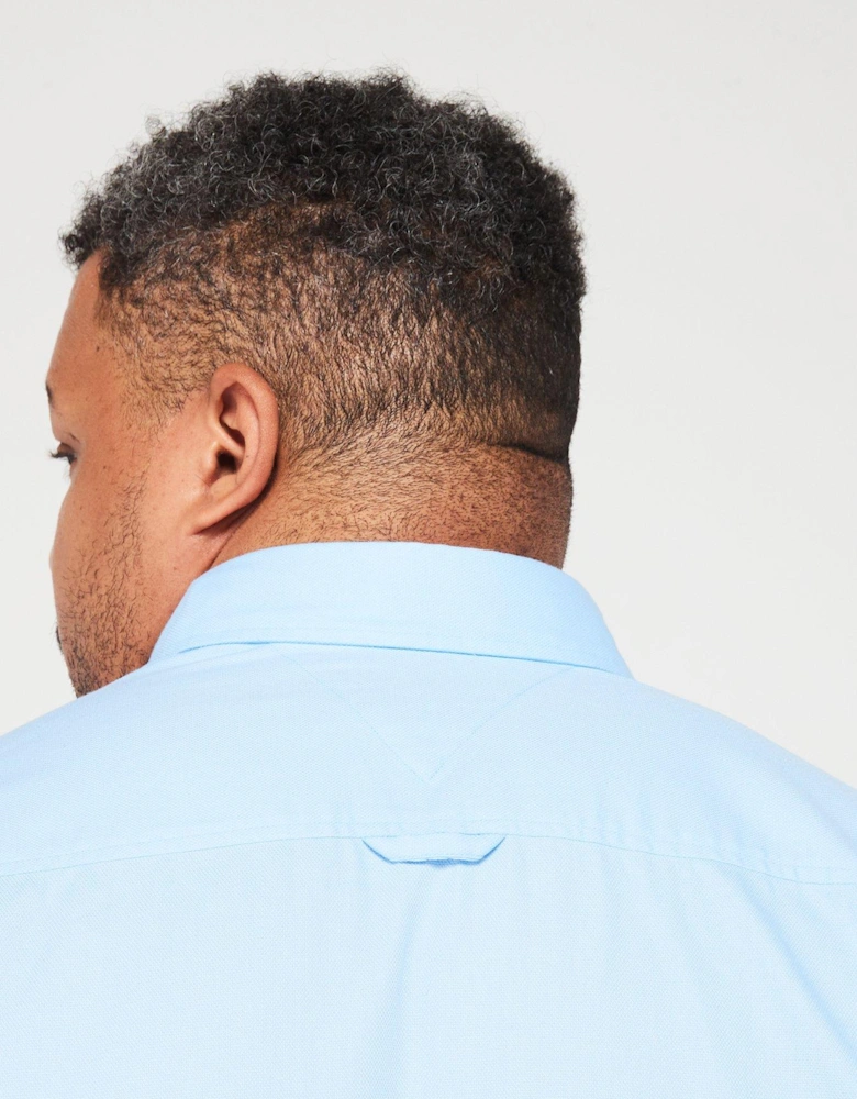 Flex Dobby Slim Fit Shirt - Light Blue