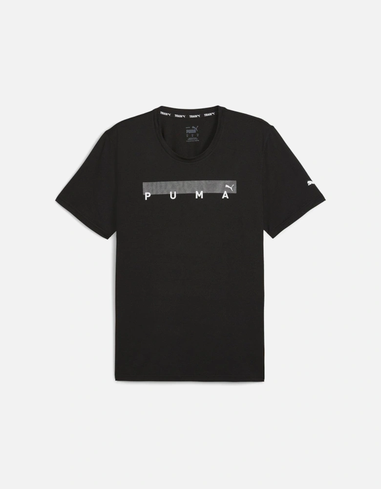 Mens Training Energy Cloudspun Graphic Tee - Black