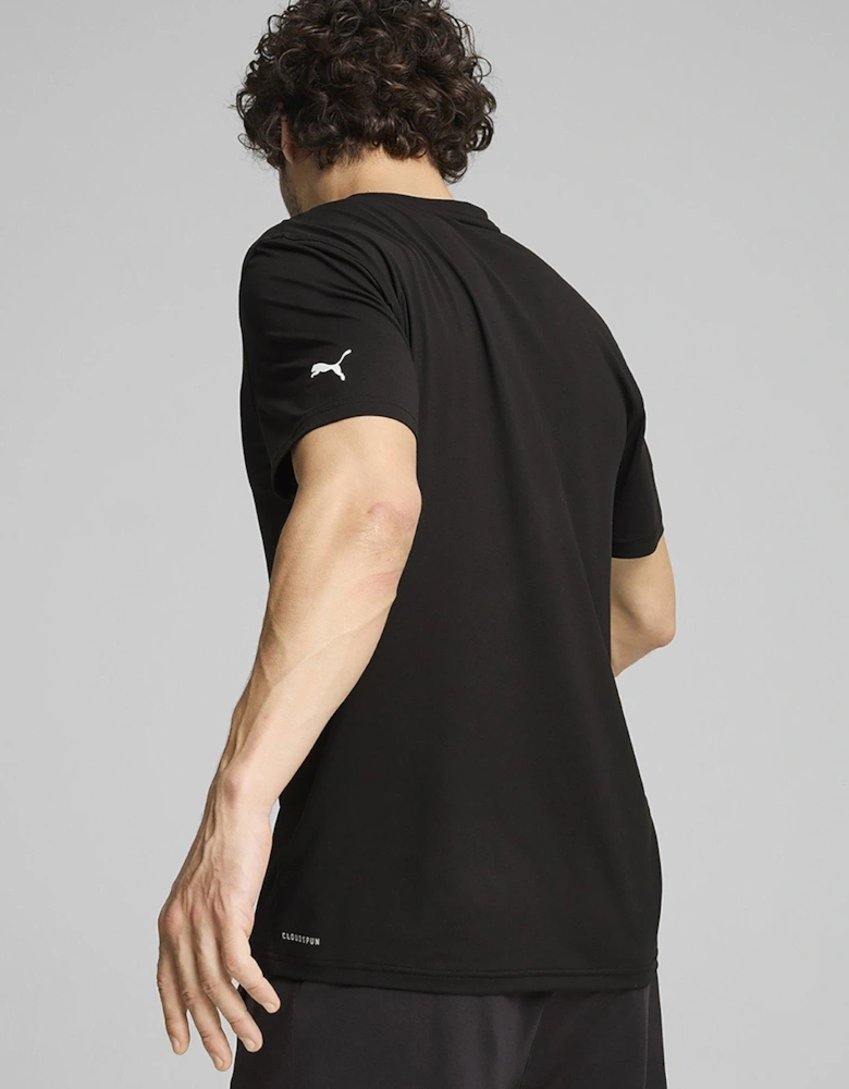 Mens Training Energy Cloudspun Graphic Tee - Black