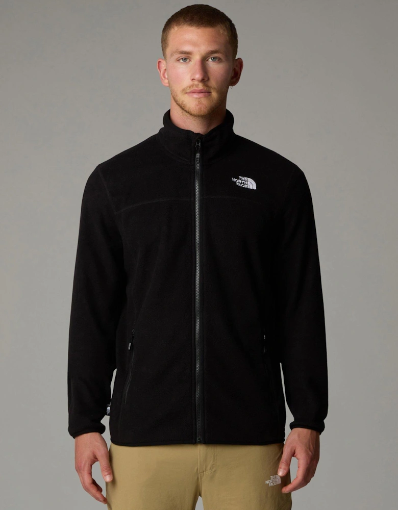 Men's 100 Glacier Full Zip Jacket - Black