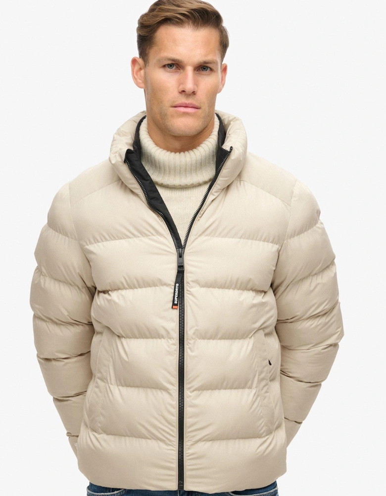 Sports Padded Jacket - Light Grey