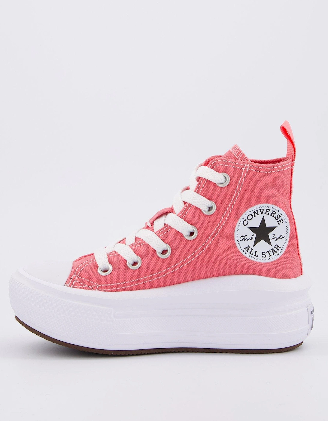 Kids Seasonal Colour Chuck Taylor All Star Move Trainers - Pink, 2 of 1