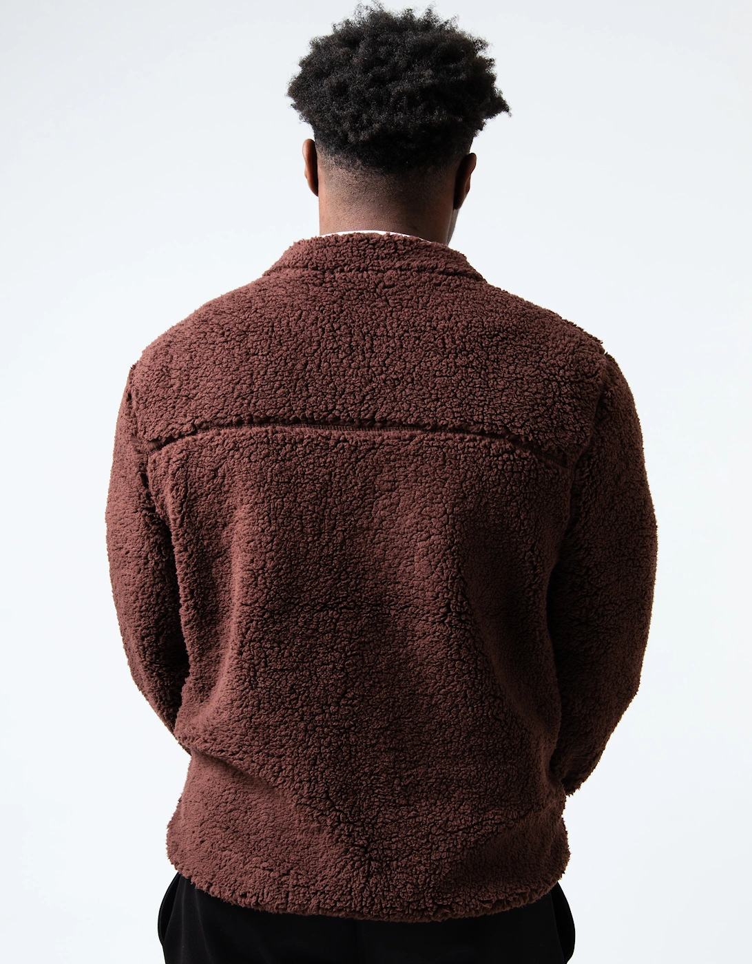 Brown Fleece Jacket