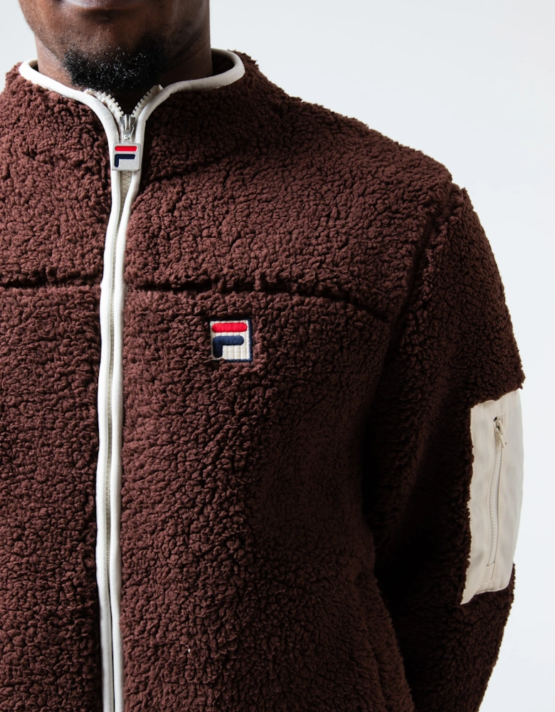 Brown Fleece Jacket