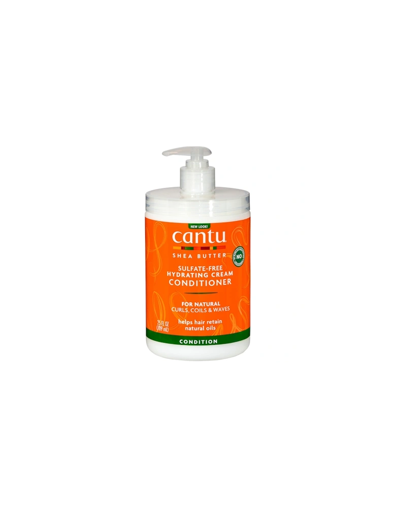 Shea Butter for Natural Hair Hydrating Cream Conditioner – Salon Size 24 oz - Cantu