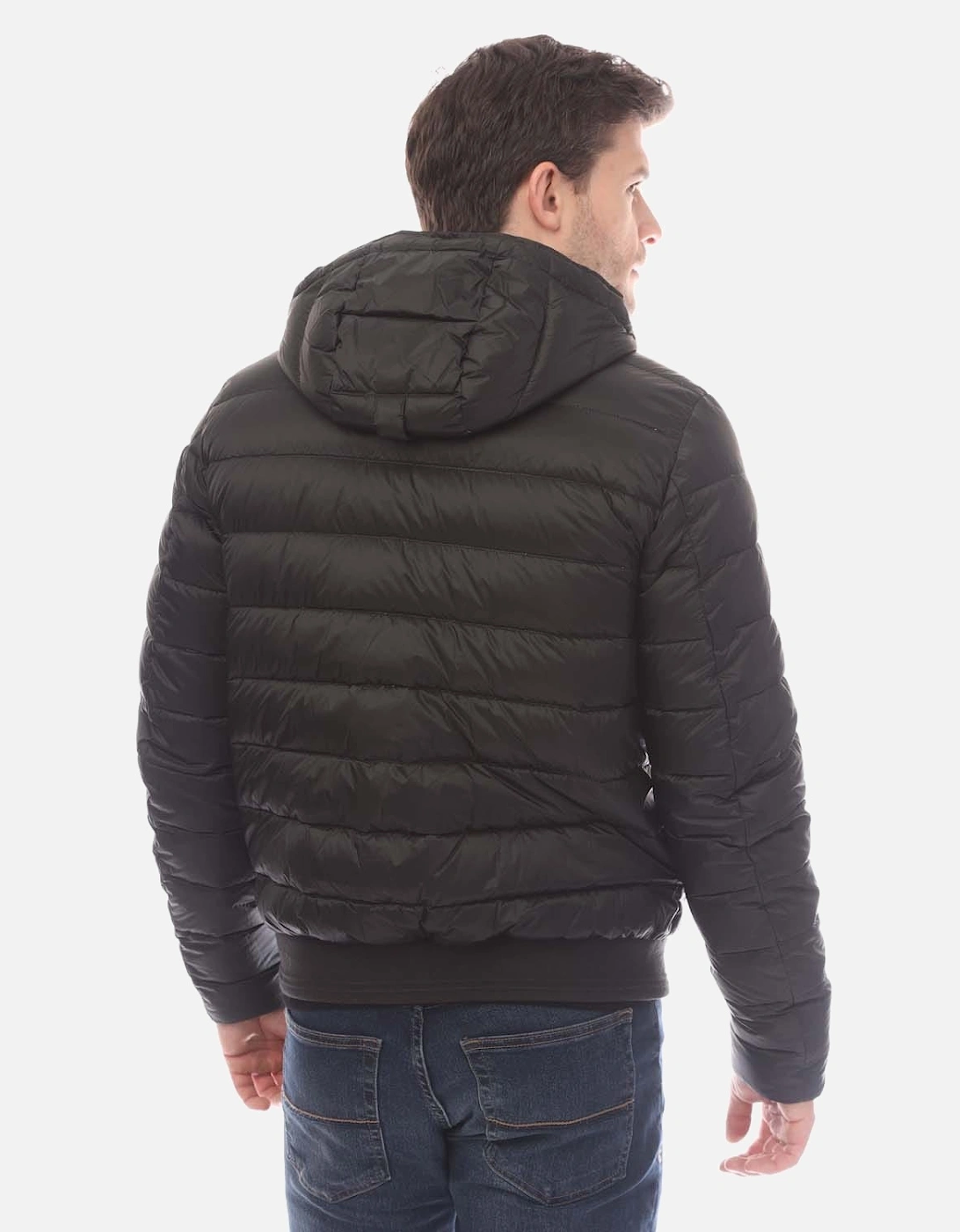 Down Filled Nylon Streamline Jacket